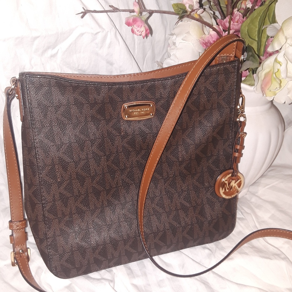 Michael Kors Monogram Crossbody